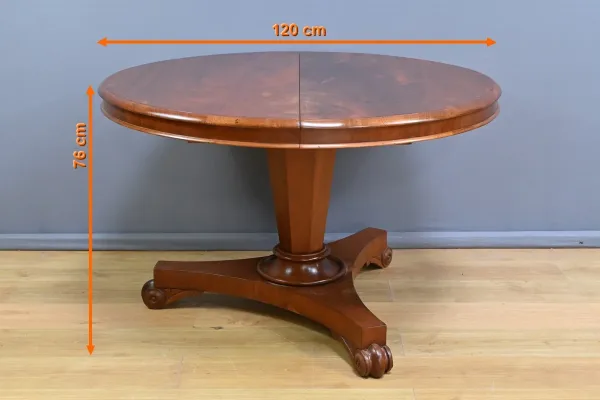 Table à Allonges en Acajou, époque Victorienne, Angleterre – 2ème Partie XIXe