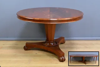 Table à Allonges en Acajou, époque Victorienne, Angleterre – 2ème Partie XIXe