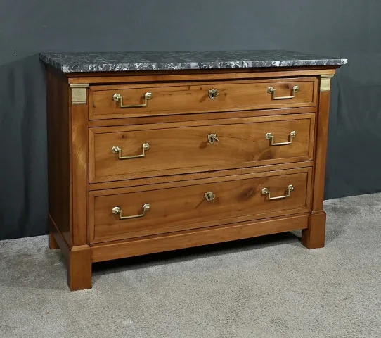 Petite Commode de Propriété en Merisier, époque Directoire – Début XIXe