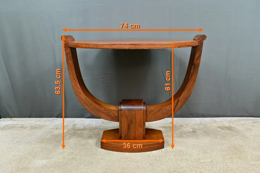 ART DECO PERIOD TABLE zugeschrieben A. ARBUS