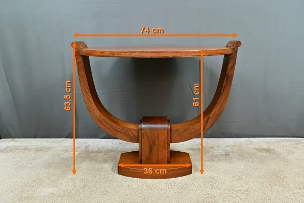 Table de Salon en Palissandre, attribuée à A.Arbus, Art Déco – 1930