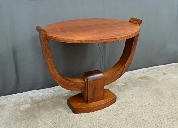 Table de Salon en Palissandre, attribuée à A.Arbus, Art Déco – 1930
