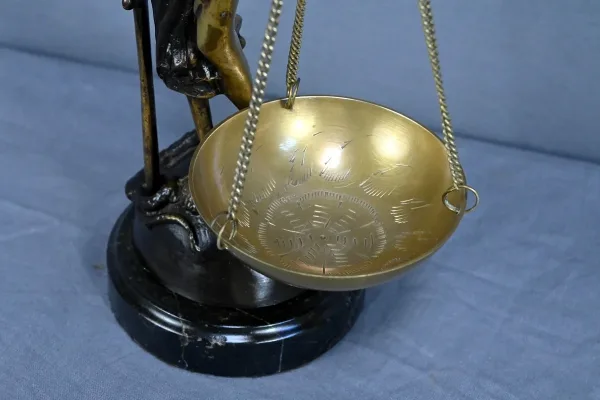 BRONZESKULPTUR nach C. FRANCHOMME