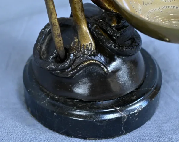 Bronze Allégorie de la Justice, d’après C.Franchomme – Début XXe