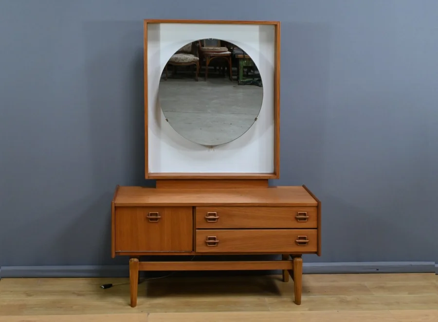 Coiffeuse Scandinave en Teck – 1960