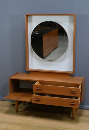 Coiffeuse Scandinave en Teck – 1960