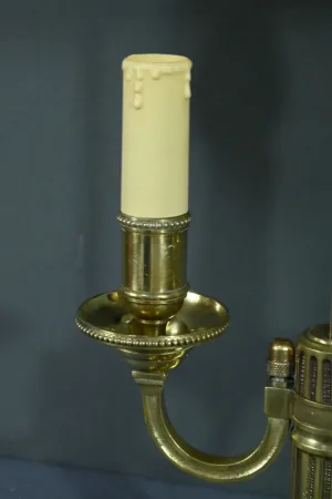 Lampe Bouillotte à 2 Lumières – Début XXe