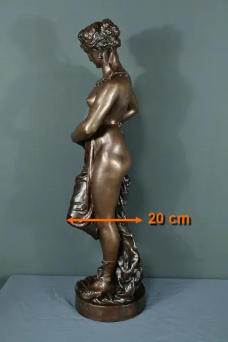 Important Bronze « Nycia » de Ch. Le Bourg – 2ème partie XIXe