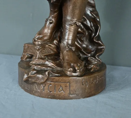 Important Bronze « Nycia » de Ch. Le Bourg – 2ème partie XIXe