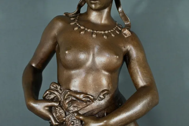 Important Bronze « Nycia » de Ch. Le Bourg – 2ème partie XIXe