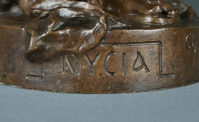 Important Bronze « Nycia » de Ch. Le Bourg – 2ème partie XIXe