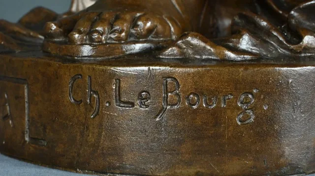 Important Bronze « Nycia » de Ch. Le Bourg – 2ème partie XIXe