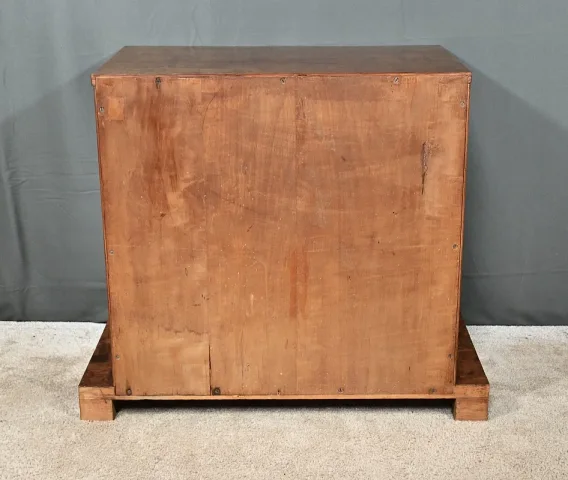 Petite Vitrine en Acajou Moucheté, Art Déco – Début XXe
