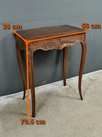 Travailleuse en Hêtre massif, style Louis XV – Début XXe