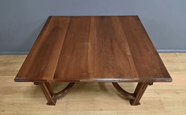 ART NOUVEAU PERIOD EXTENDING TABLE