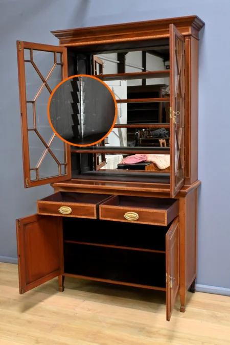 ENGLISH BOOKCASE