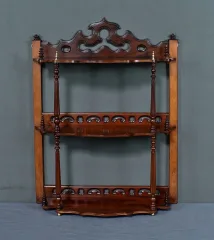 Étagère Murale en Acajou, époque Louis-Philippe – Milieu XIXe
