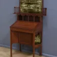Rare Bonheur du Jour Anglais en Acajou, Lazarus & Cie, Calcutta – 2nde moitié du XIXe