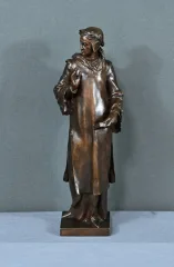 BRONZE DANTE von A FORESTIER