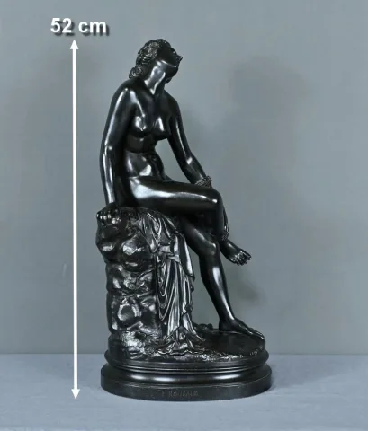 Bronze « Eurydice » de F. Roubaud – Milieu XIXe