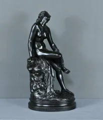 BRONZE STATUETTE OF EURYDICE by F. ROUBAUD