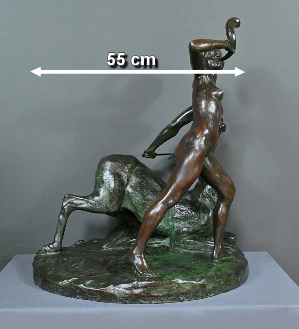 BRONZO DI DIANA CACCIATORE