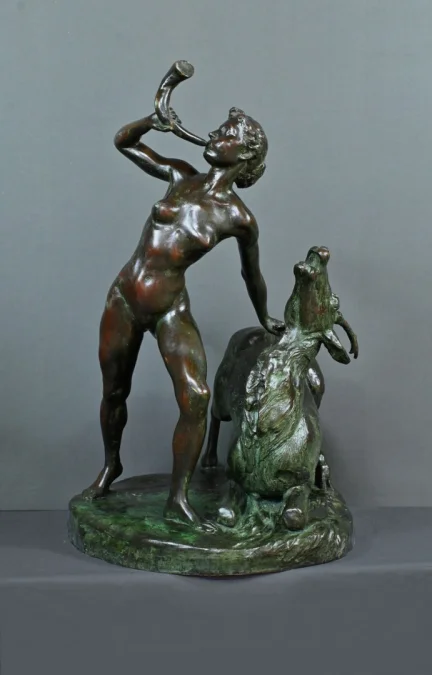 BRONZO DI DIANA CACCIATORE