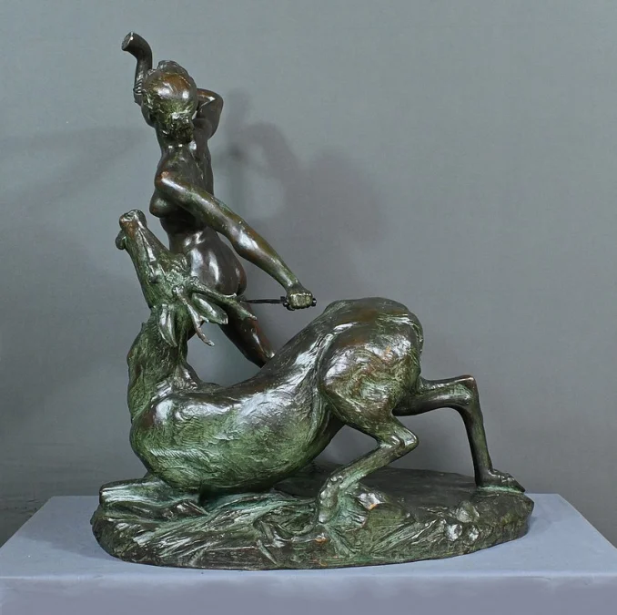 BRONZO DI DIANA CACCIATORE