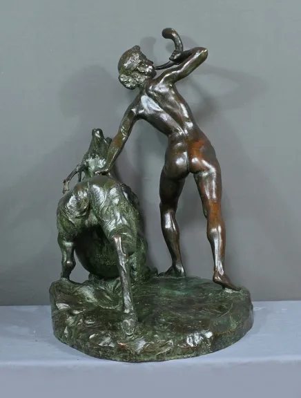Important Bronze « Diane Chasseresse » de J. Geleyn – Début XXe