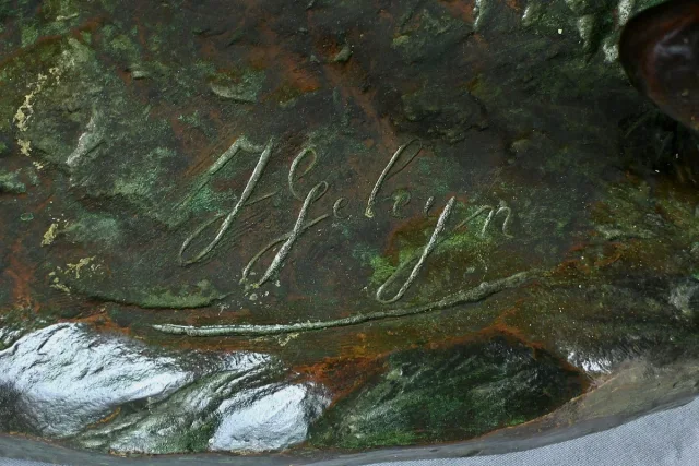 Important Bronze « Diane Chasseresse » de J. Geleyn – Début XXe