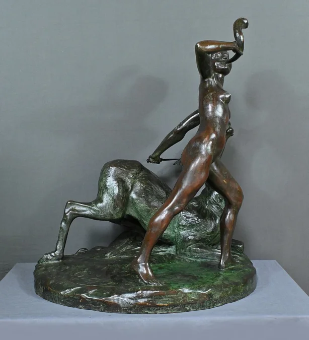 BRONZO DI DIANA CACCIATORE