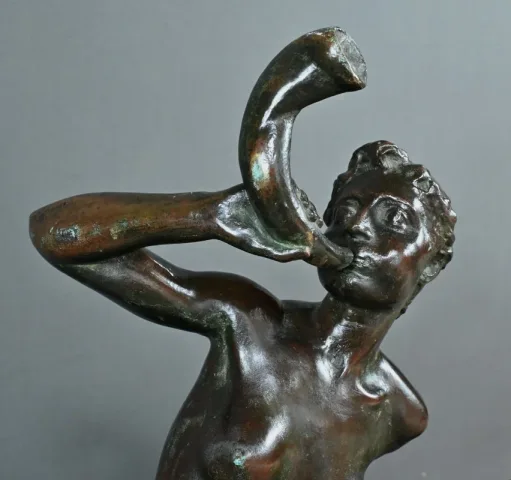 Important Bronze « Diane Chasseresse » de J. Geleyn – Début XXe