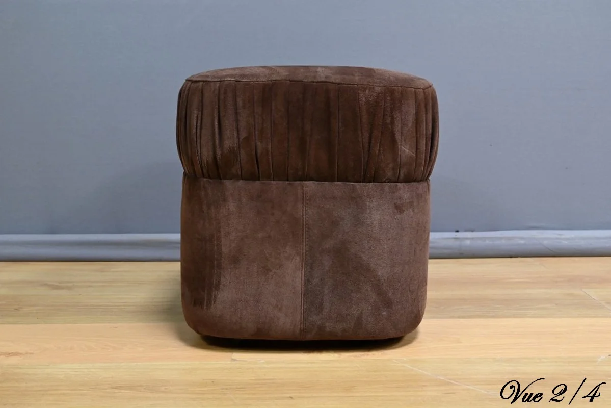 Coiffeuse en Nubuck, design Italien – 1970