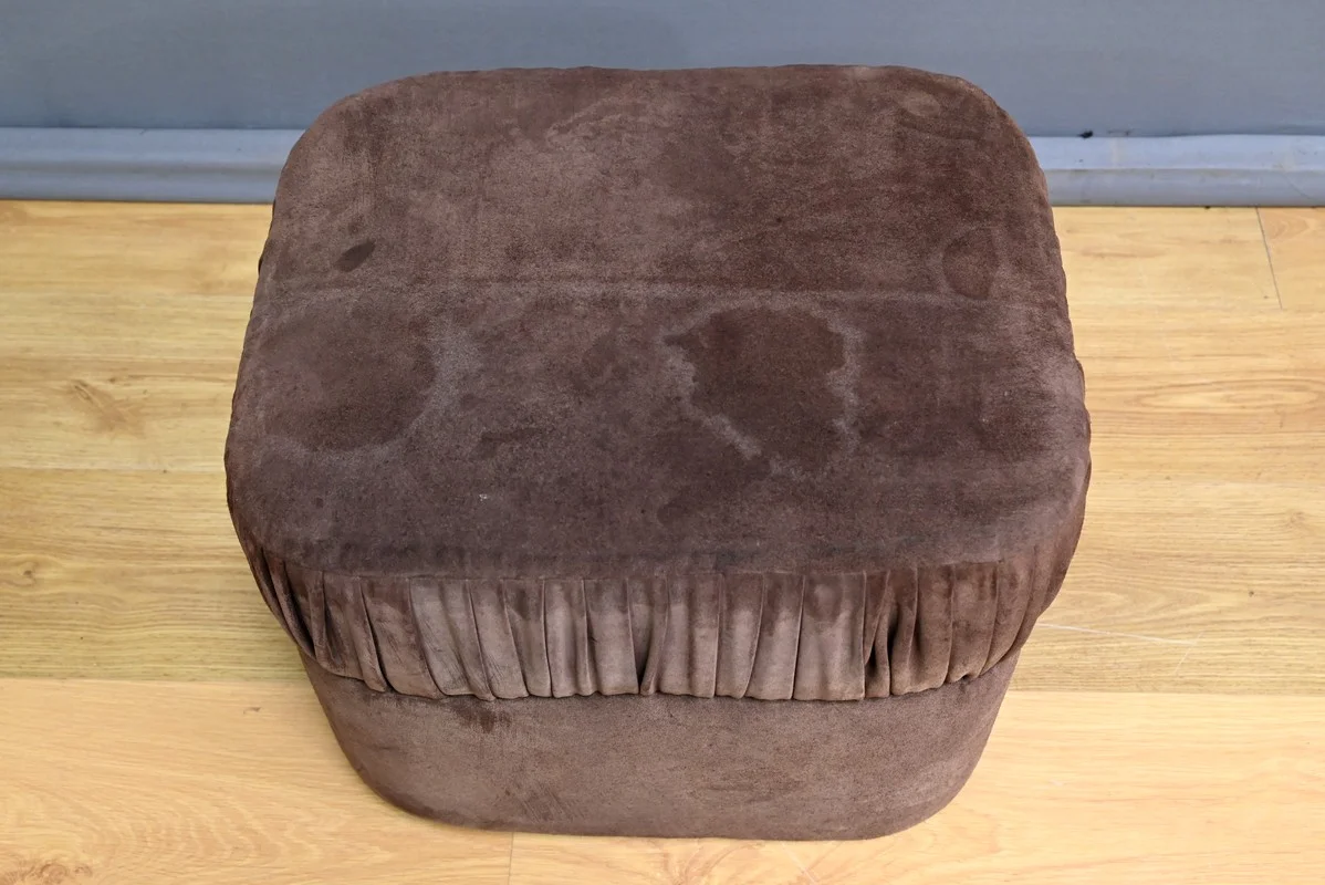Coiffeuse en Nubuck, design Italien – 1970