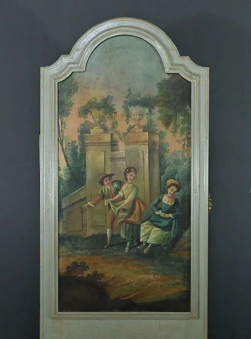 LOUIS XV STYLE TRUMEAU MIRROR