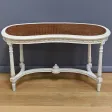 Banc de Piano en Bois peint, style Louis XVI – Fin XIXe