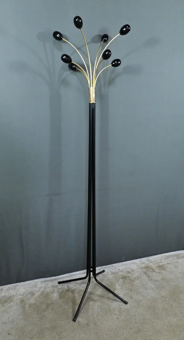 Porte-Manteaux en Métal Laqué, Design Italien – 1960