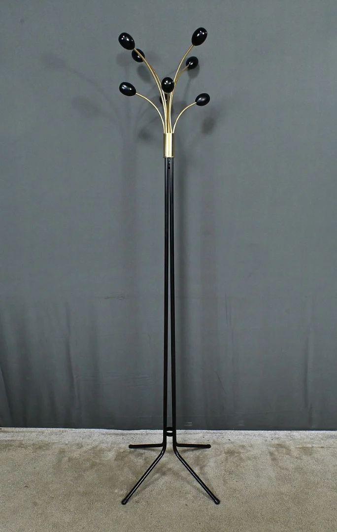 Porte-Manteaux en Métal Laqué, Design Italien – 1960