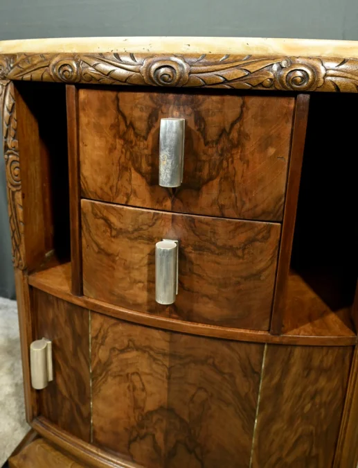 ART DECO PERIODE NACHTKASTJE