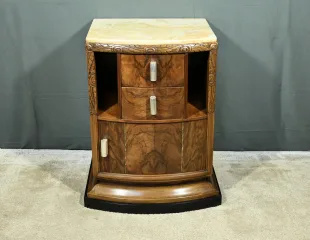 Nachttisch im Art-Deco-Stil