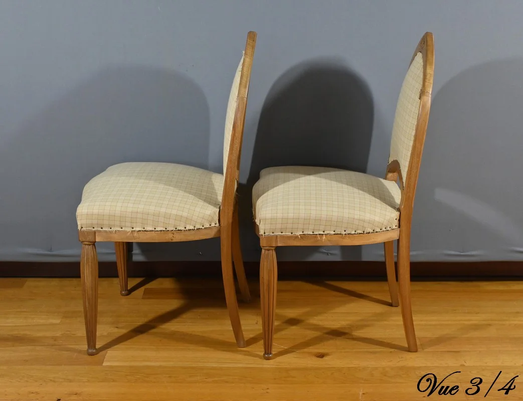 Salon en Acajou Blond, Art Déco – 1940