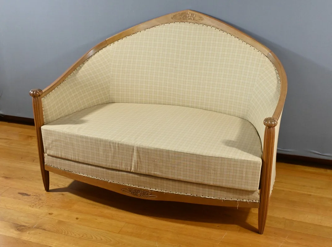 Salon en Acajou Blond, Art Déco – 1940