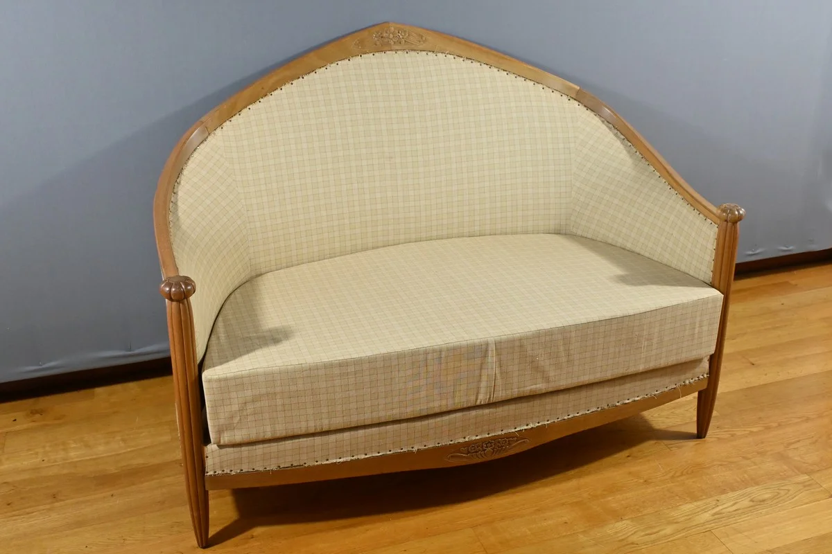 Salon en Acajou Blond, Art Déco – 1940