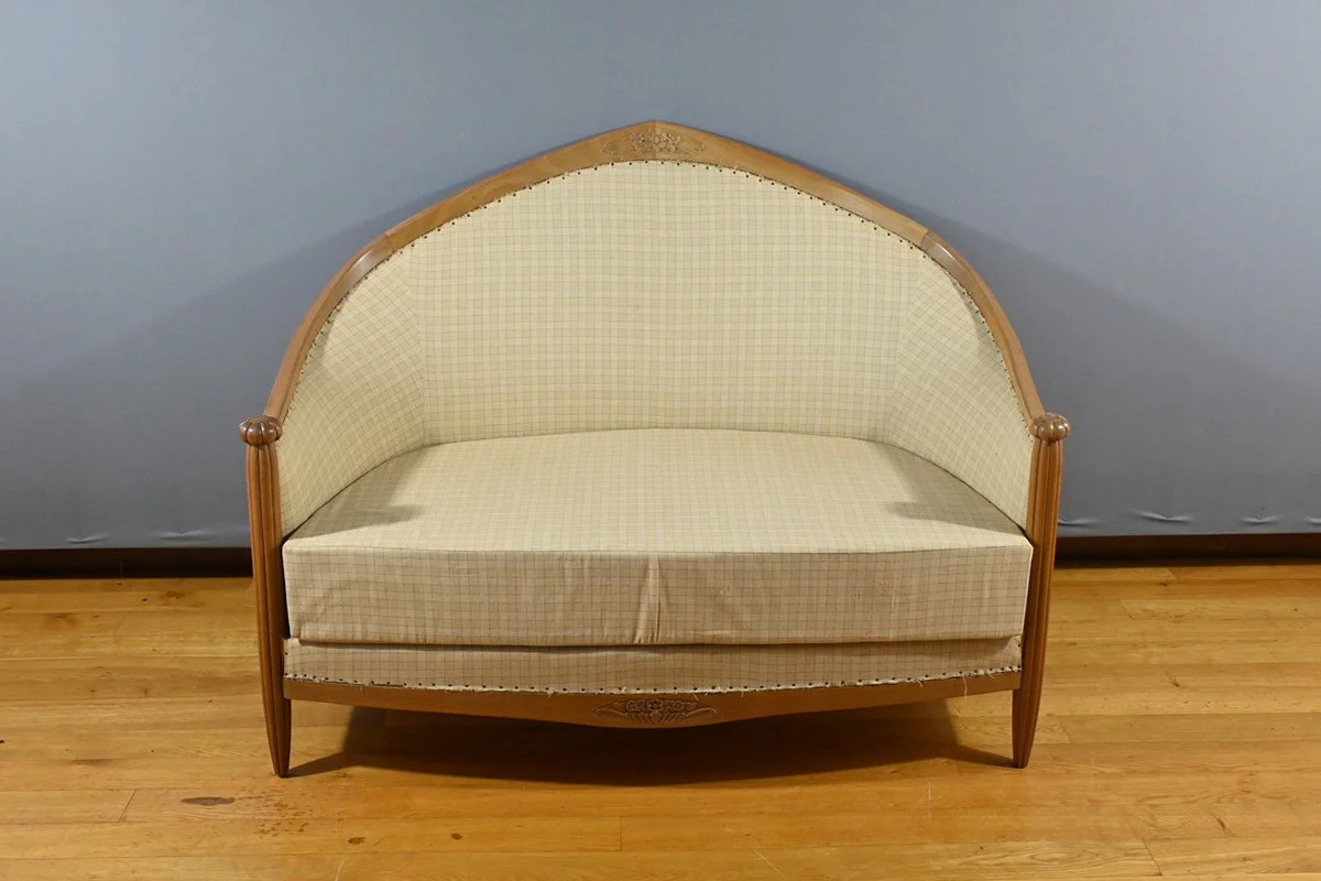 Salon en Acajou Blond, Art Déco – 1940