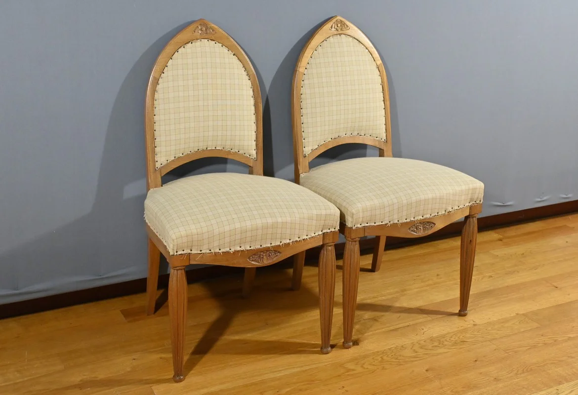 Salon en Acajou Blond, Art Déco – 1940