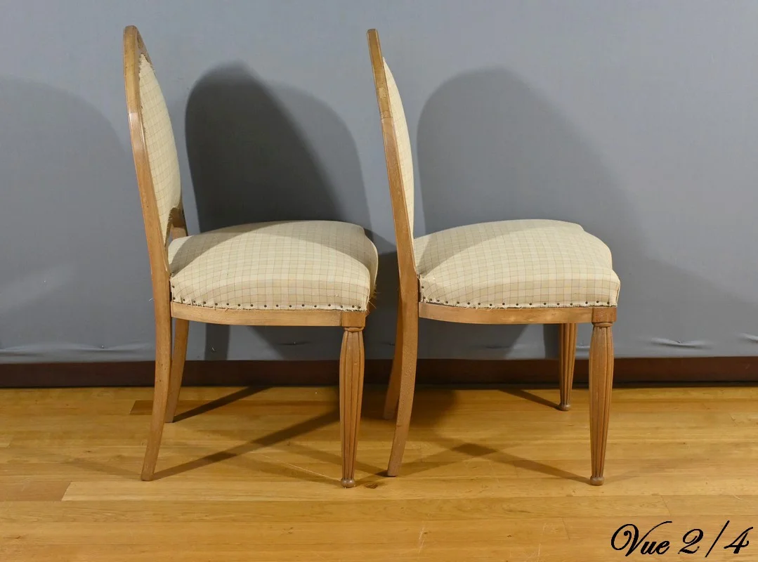 Salon en Acajou Blond, Art Déco – 1940