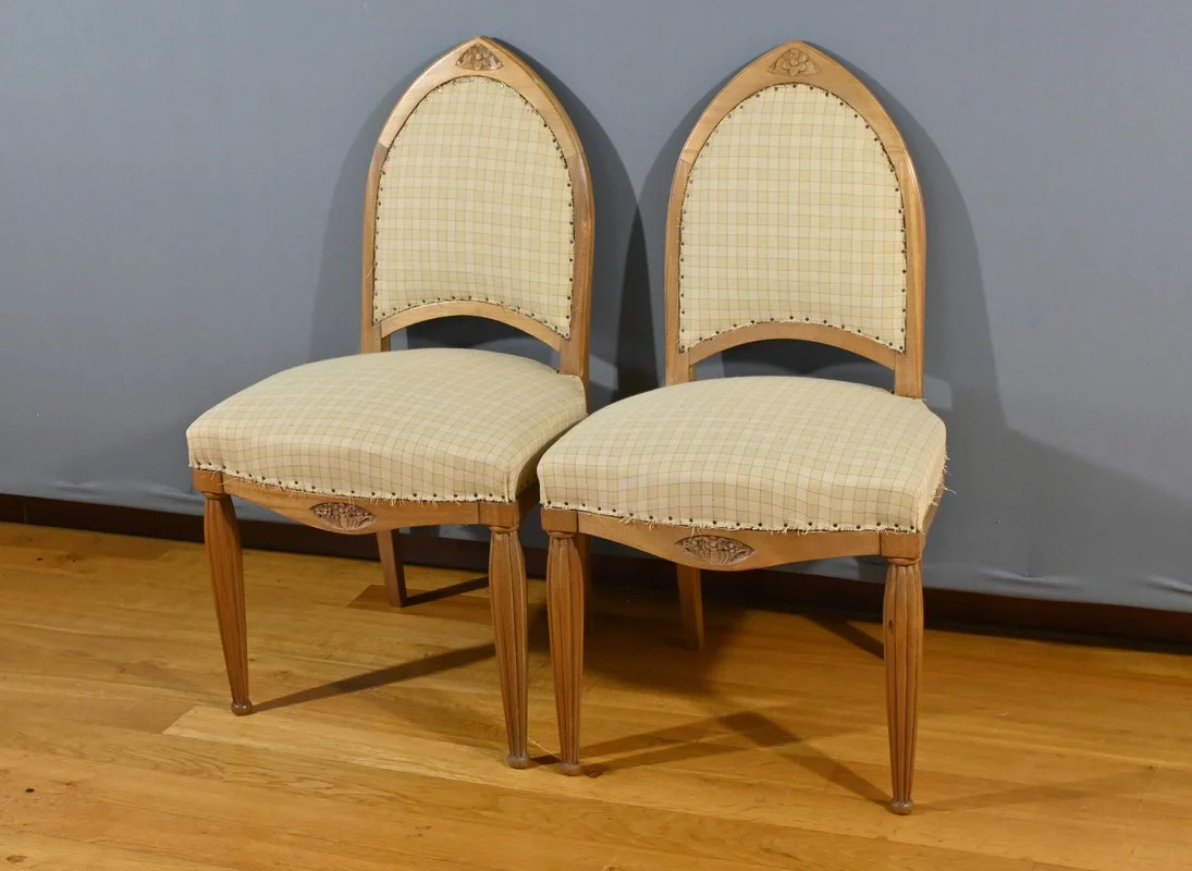 Salon en Acajou Blond, Art Déco – 1940