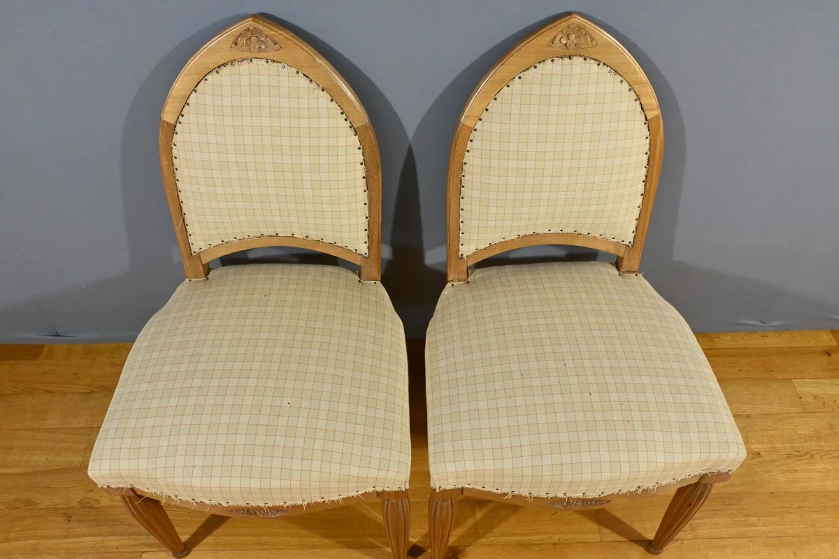Salon en Acajou Blond, Art Déco – 1940