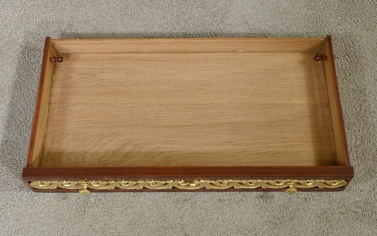 Meuble Vitrine en Marqueterie, style Louis XVI – 2ème partie XIXe