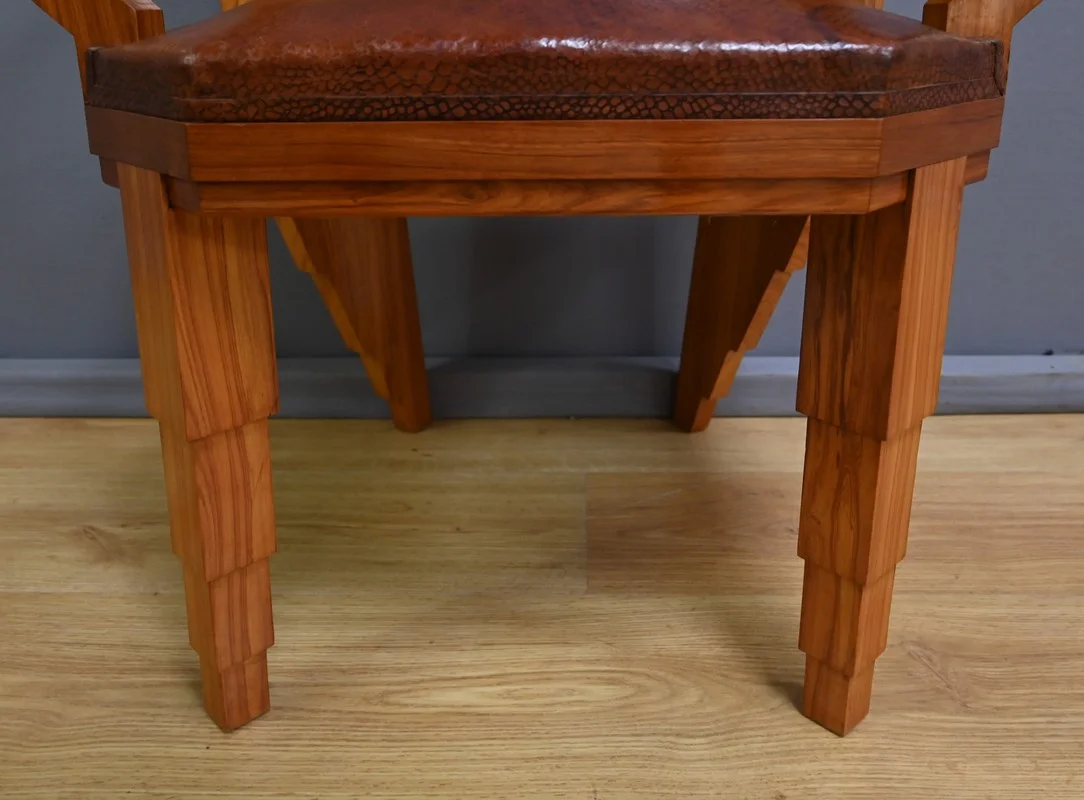 ART DECO PERIOD ARMCHAIRS